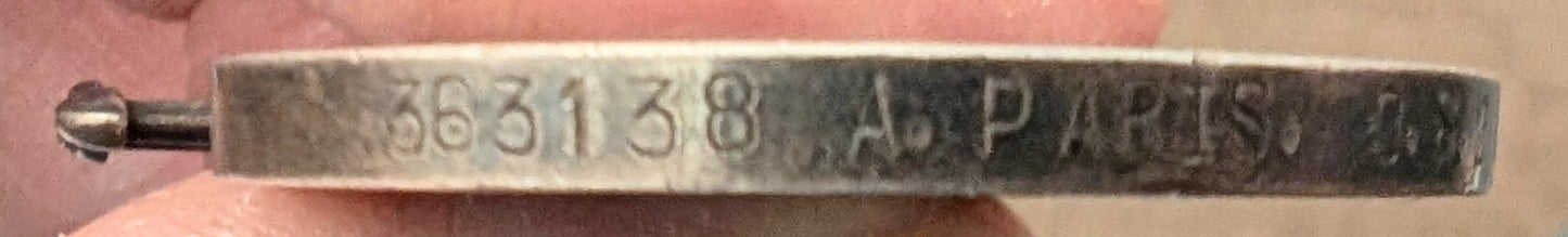 WW1-1918 silver medal Amedu Paris 369138 Royal Navy Ships Steward