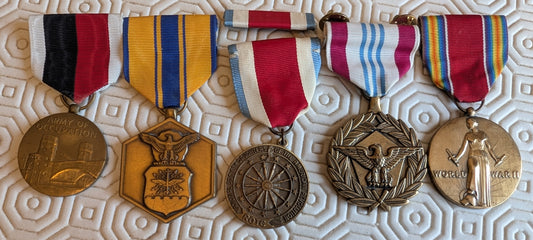 WW2-5 Medal USA Medal Group