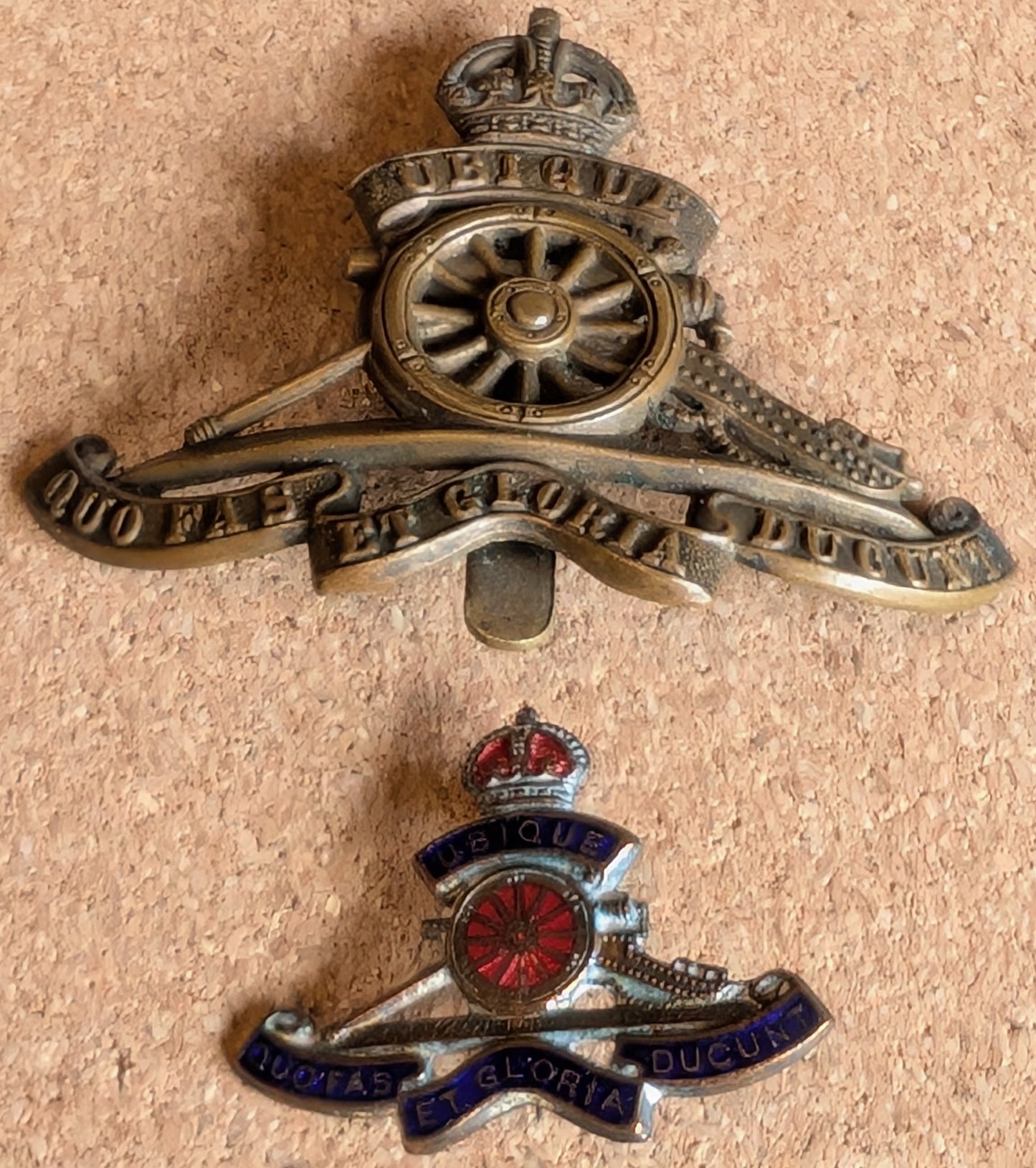 WW1-Pair Royal Artillery