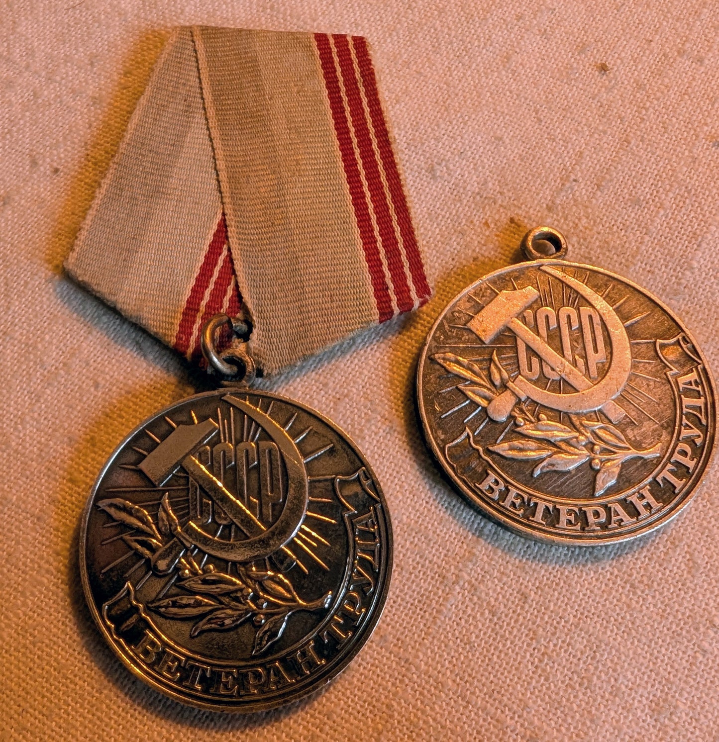 Soviet Russian U.S.S.R. Medals Badges Job lot