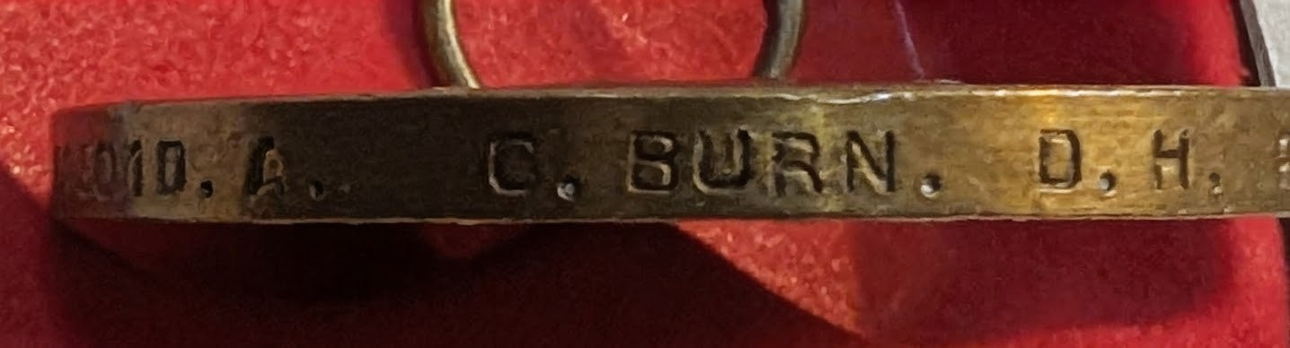 WW1-Victory Medal Charles Burn 31901 DA R N.R.