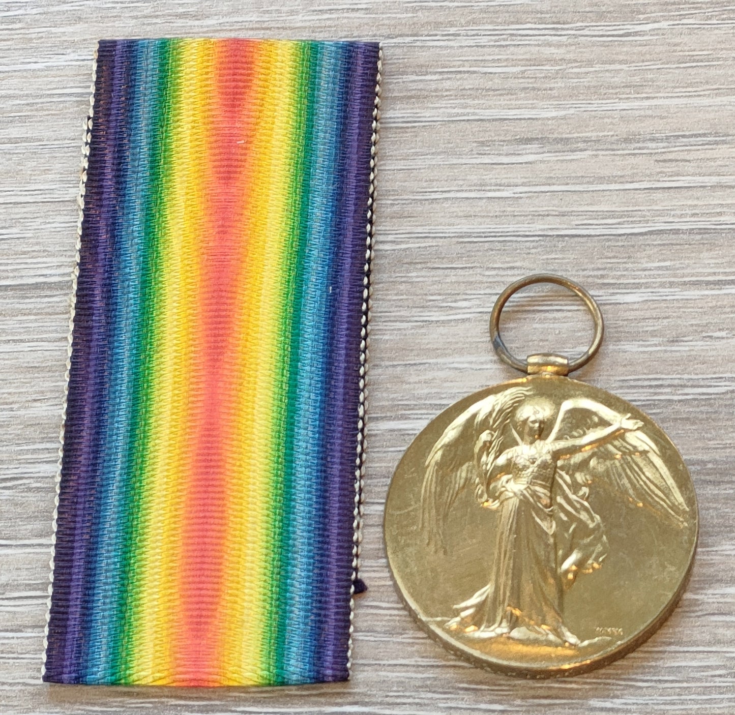 WW1 Victory Medal Killed in Action Serjeant Atack