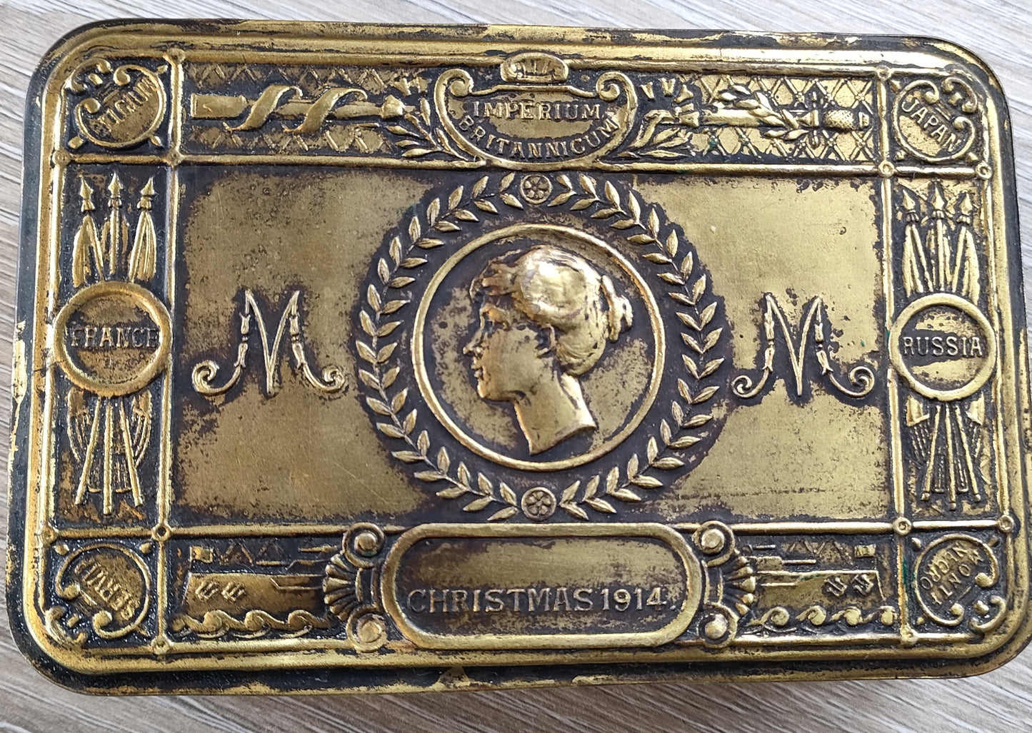 WW1-WAR Killed in Action MEDAL PTE J W WHITTLE