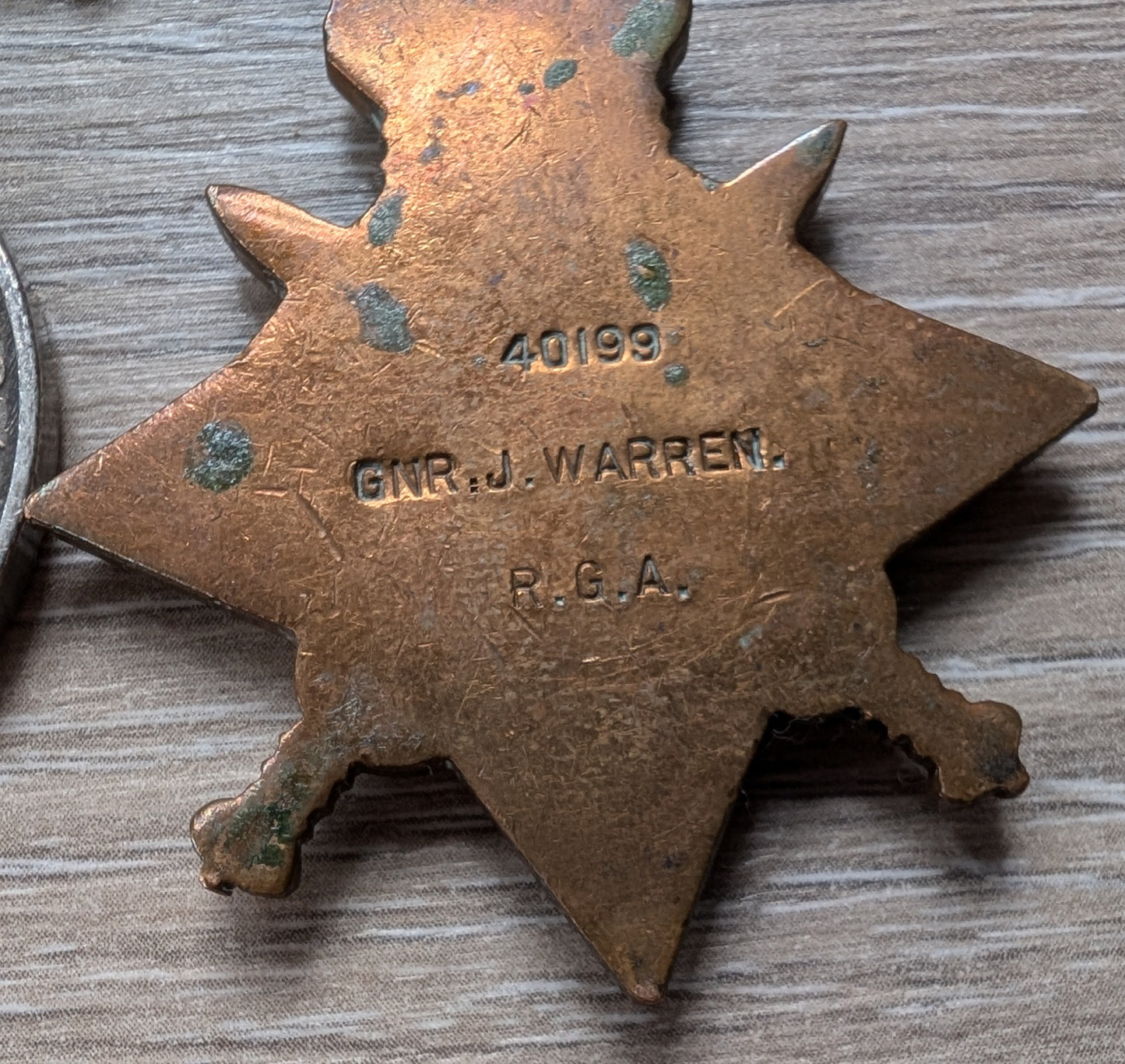 Mons Star Medal set with good conduct medal