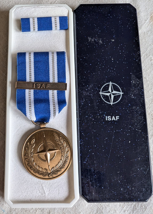 NATO medal for ISAF Afghanistan