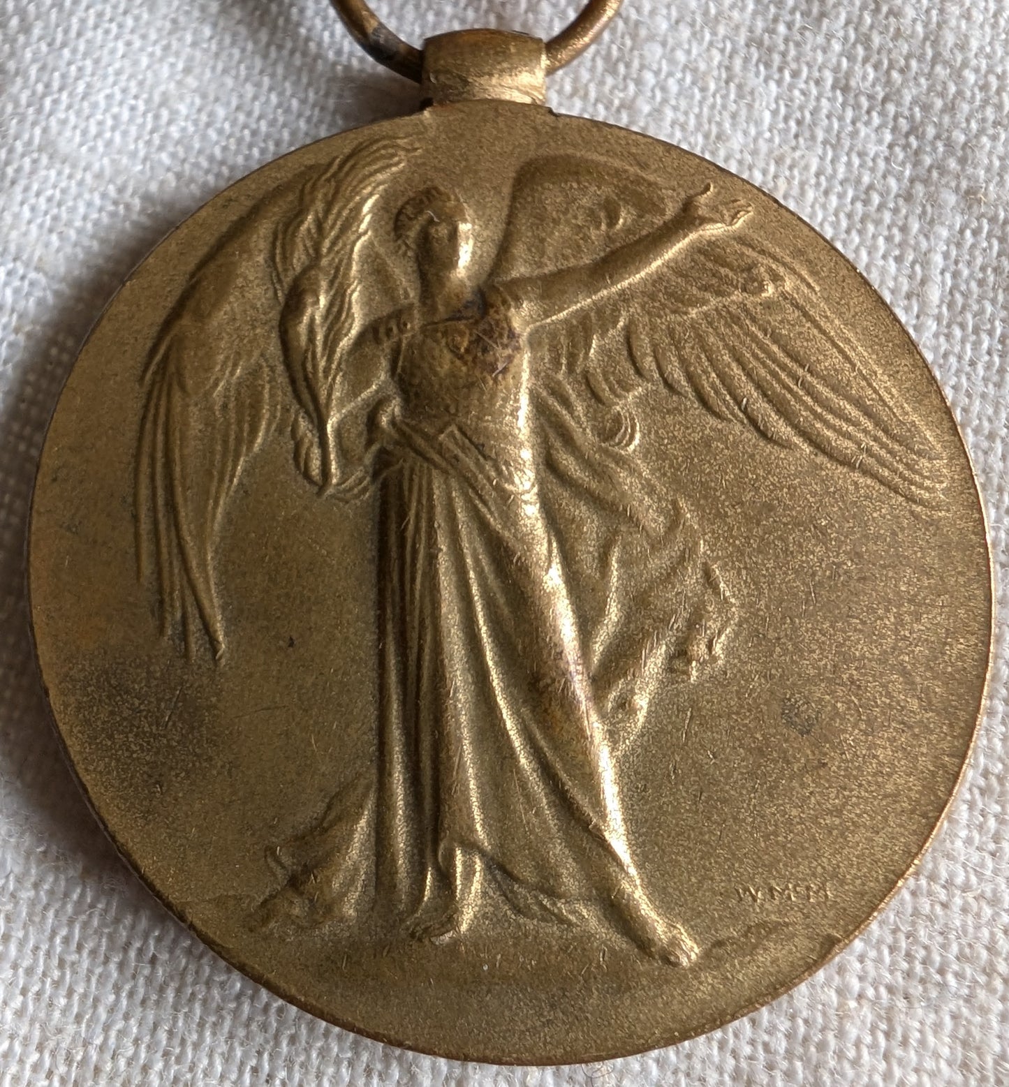 WW1-Medal pair Dvr Perry