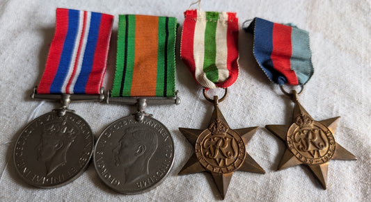 WW2-South African Royal Artillery Medal Group