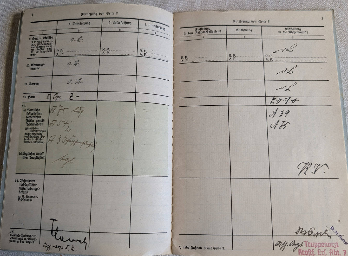 WW2-German ID Gesundheitsbuch & Documents