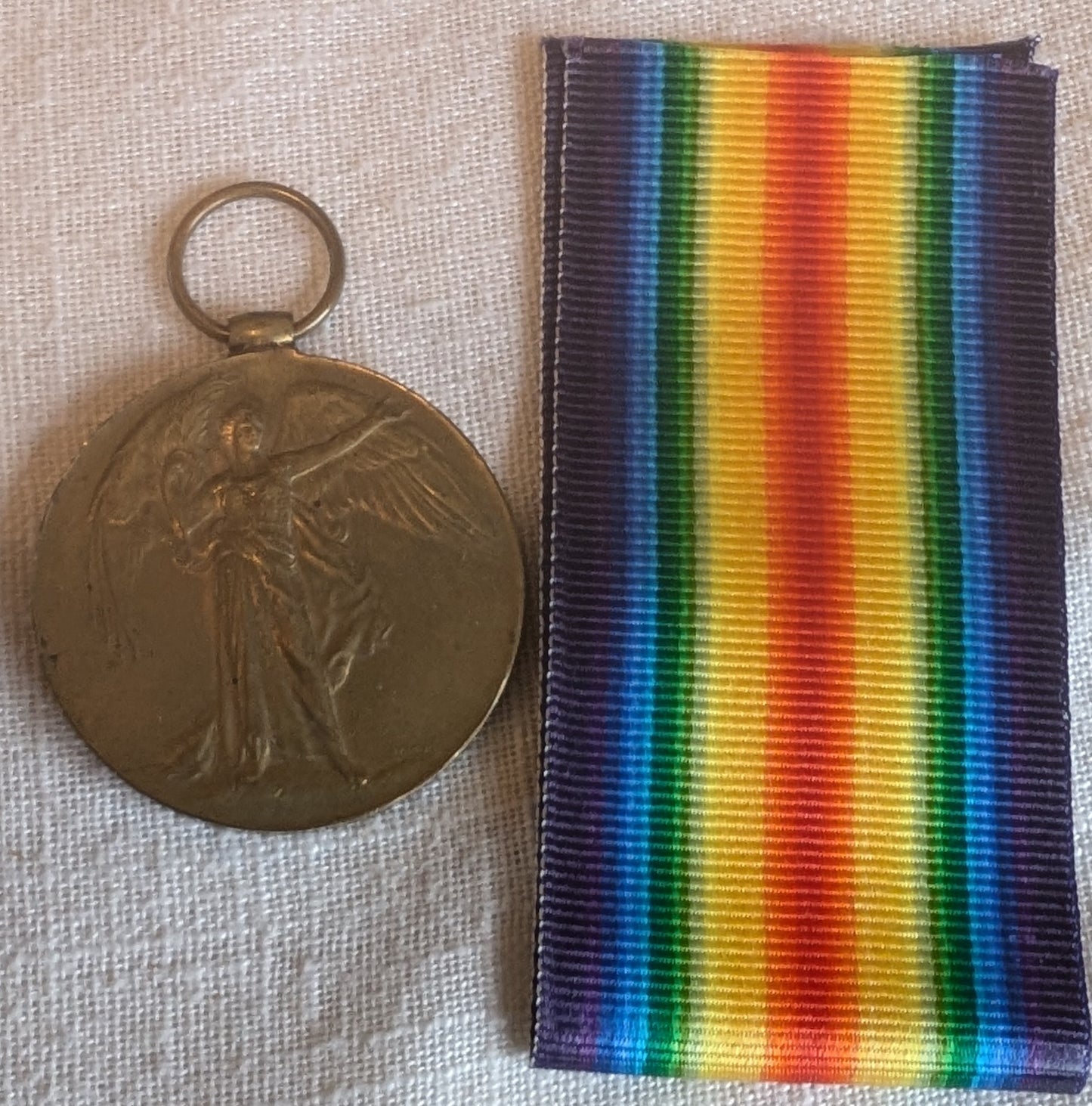 Pte Frank Fenner Lincolnshire Regiment Victory Medal