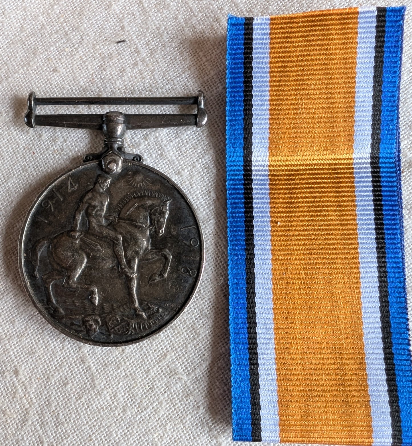 WW1-1914-1918 Medal Pte Bert Norman Buckingham light infantry