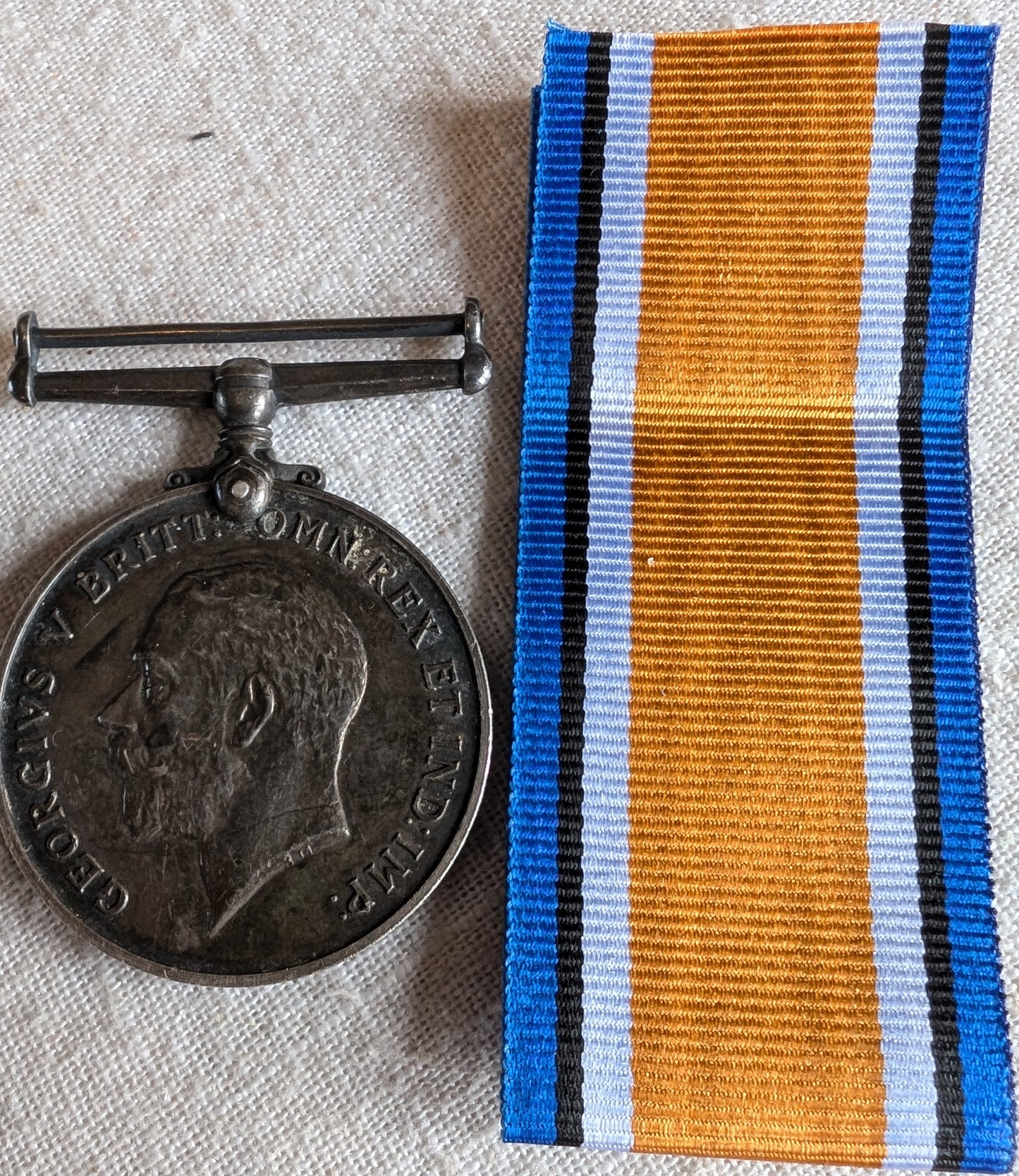 WW1-1914-1918 Medal Pte Bert Norman Buckingham light infantry