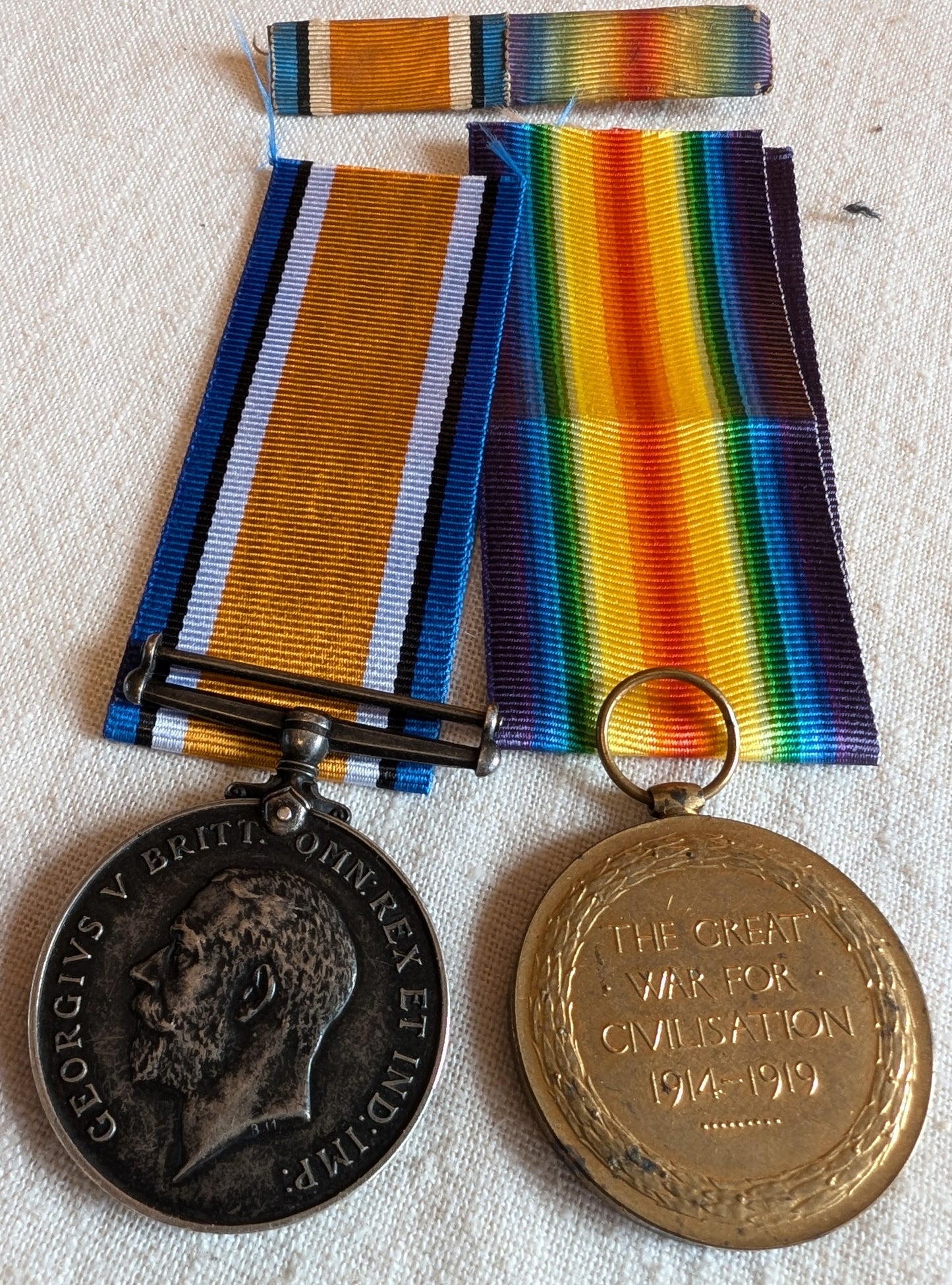 WW1-Medals John Stocks Kings own Yorkshire light infantry 241695