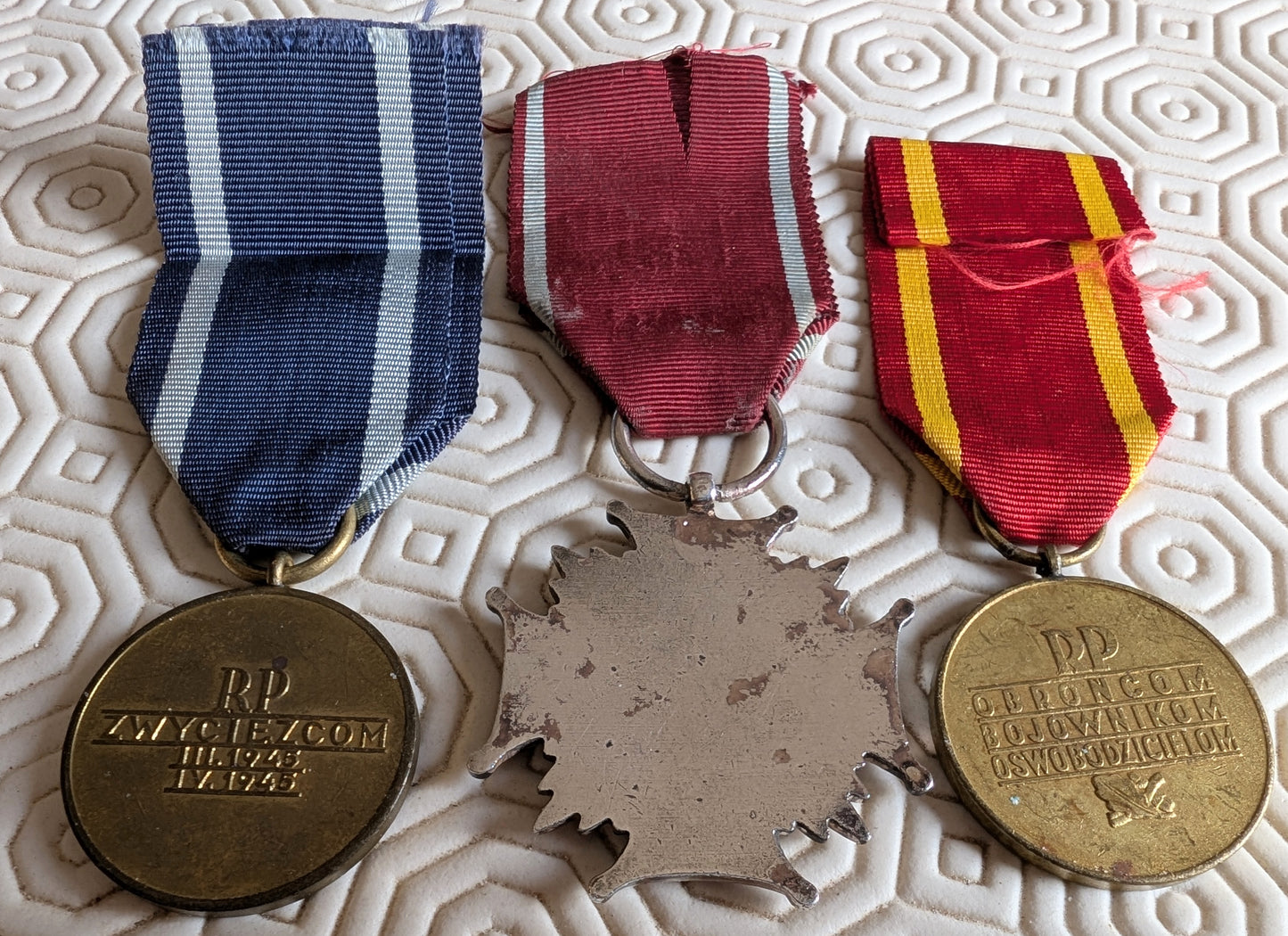 WW2-Medal group of 3 polish medals