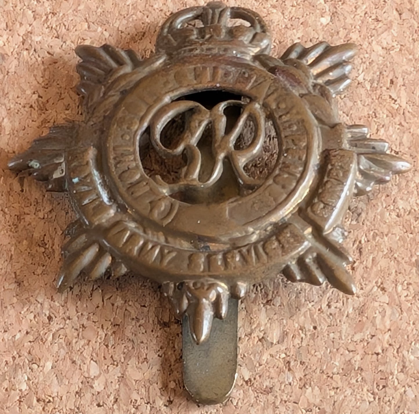 WW2-British medal group RASC oak leaf