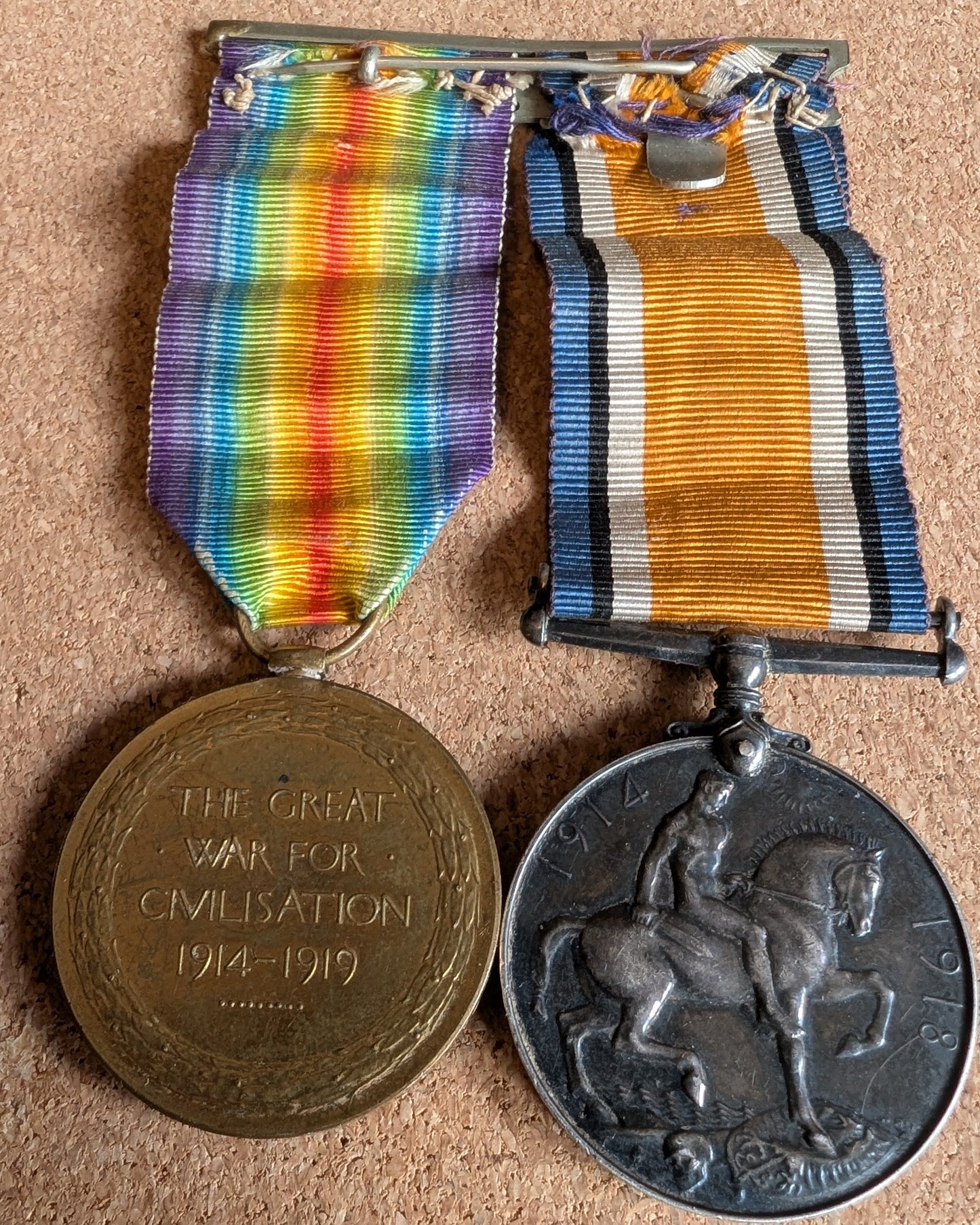WW1-Pair Royal Artillery