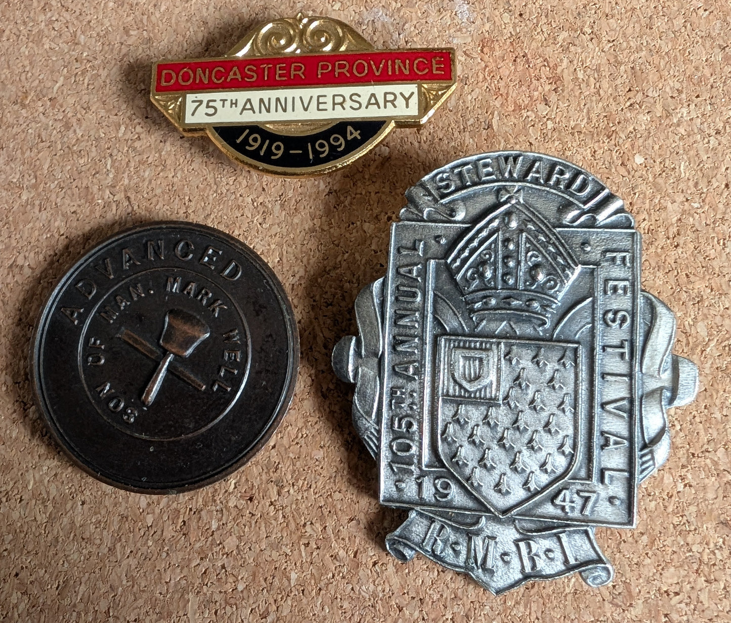 Antique Masonic medals collection