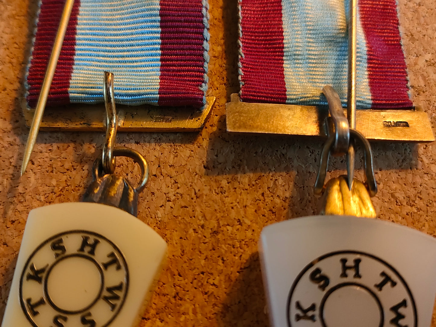 Silver hallmarked Masonic Medals, brooches penny token memorabilia collection