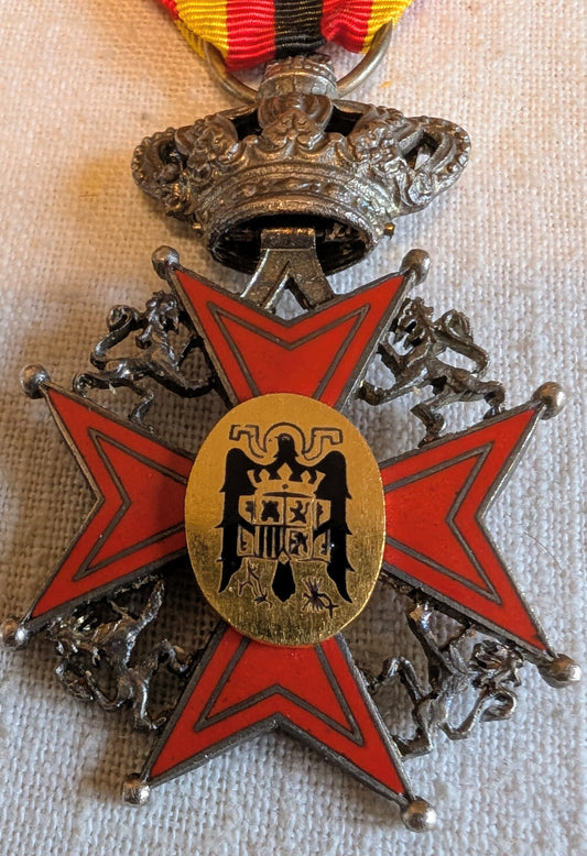 Spanish Order of the Association Belgo hispanica officer medal