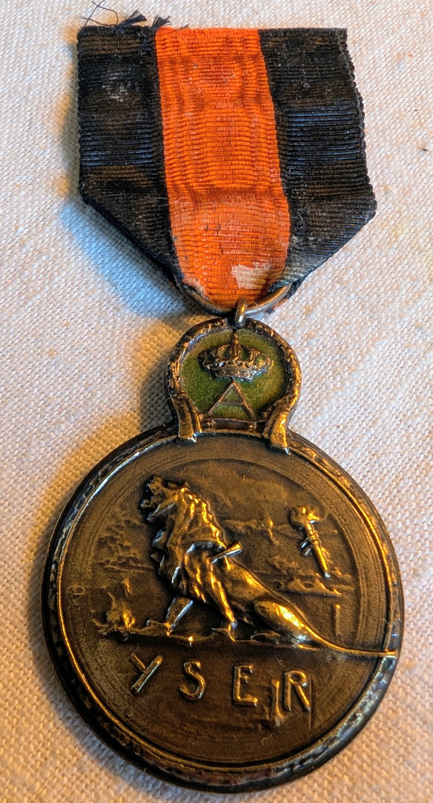 WW1-Belgium YSER MEDAL