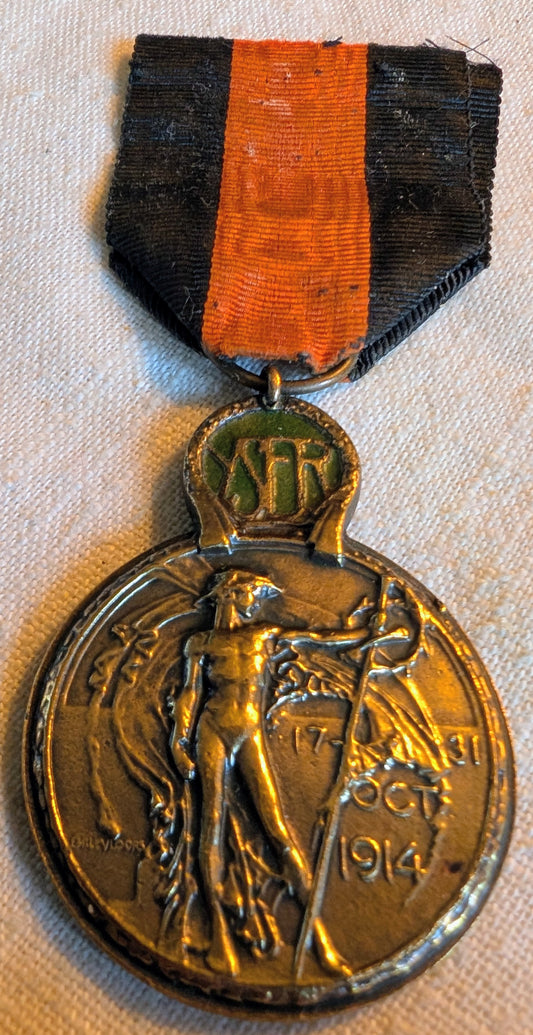 WW1-Belgium YSER MEDAL