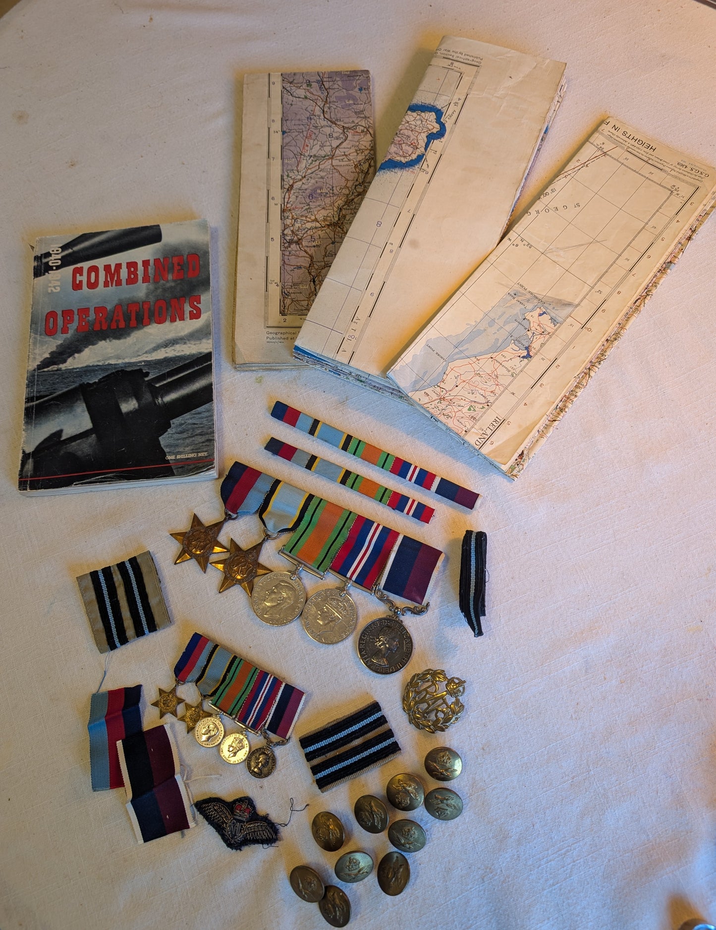 WW2-Air crew Europe star medal set plt off E.Snowden RAF