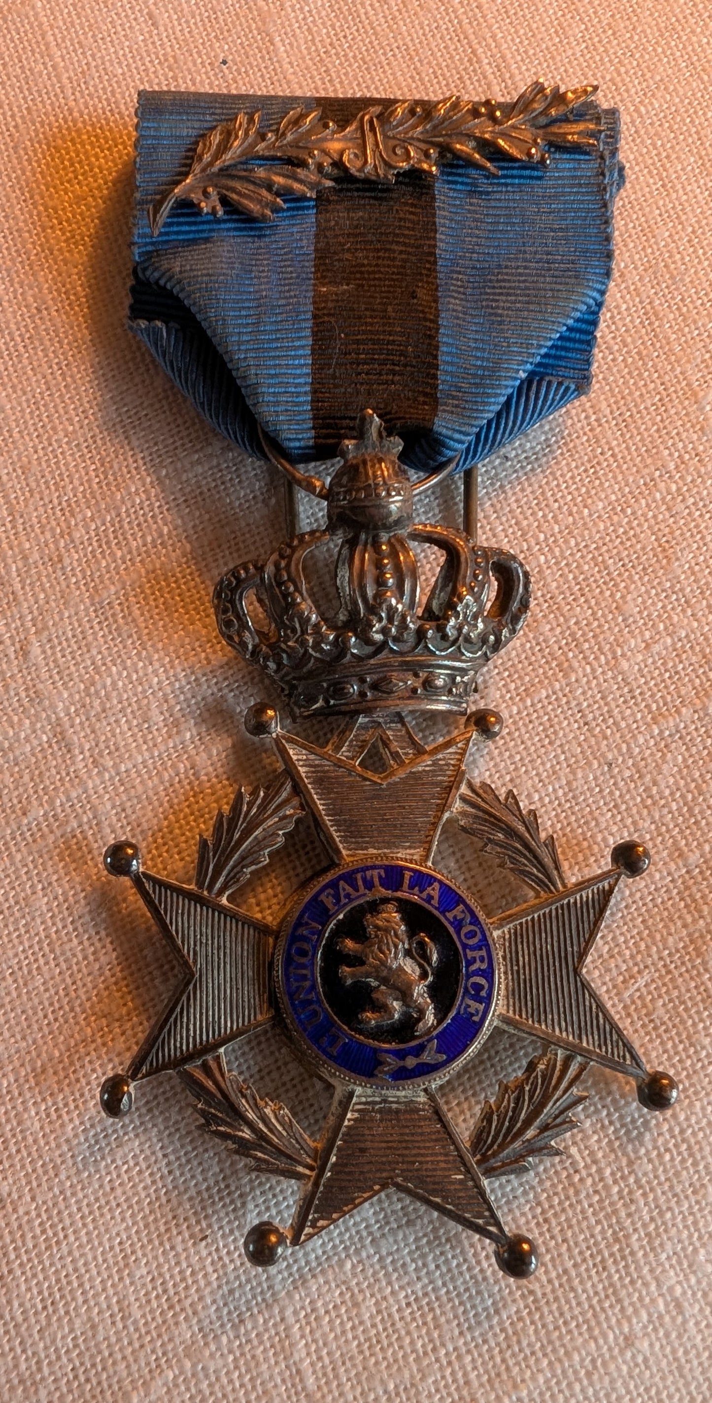 WW1-Belgium Order of Leopold II (Ordre de Leopold II,  Orde van Leopold II).