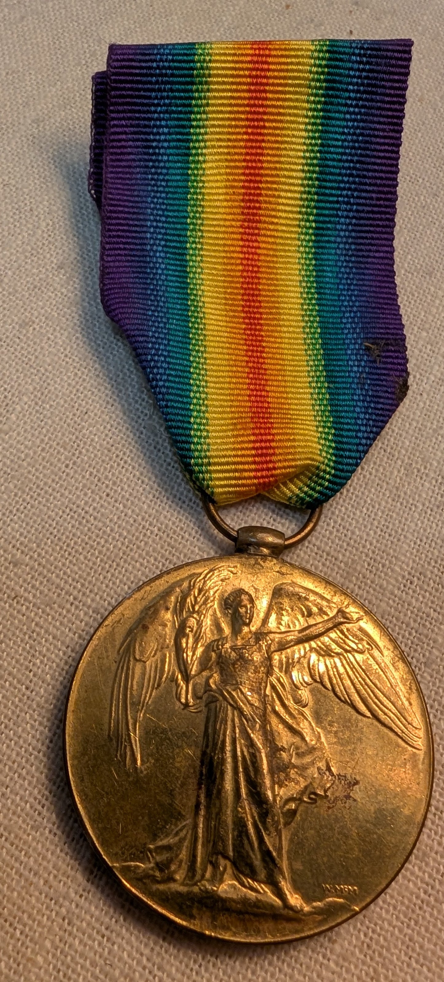 WW1-Victory medal Frank E Hodgetts Royal Engineers