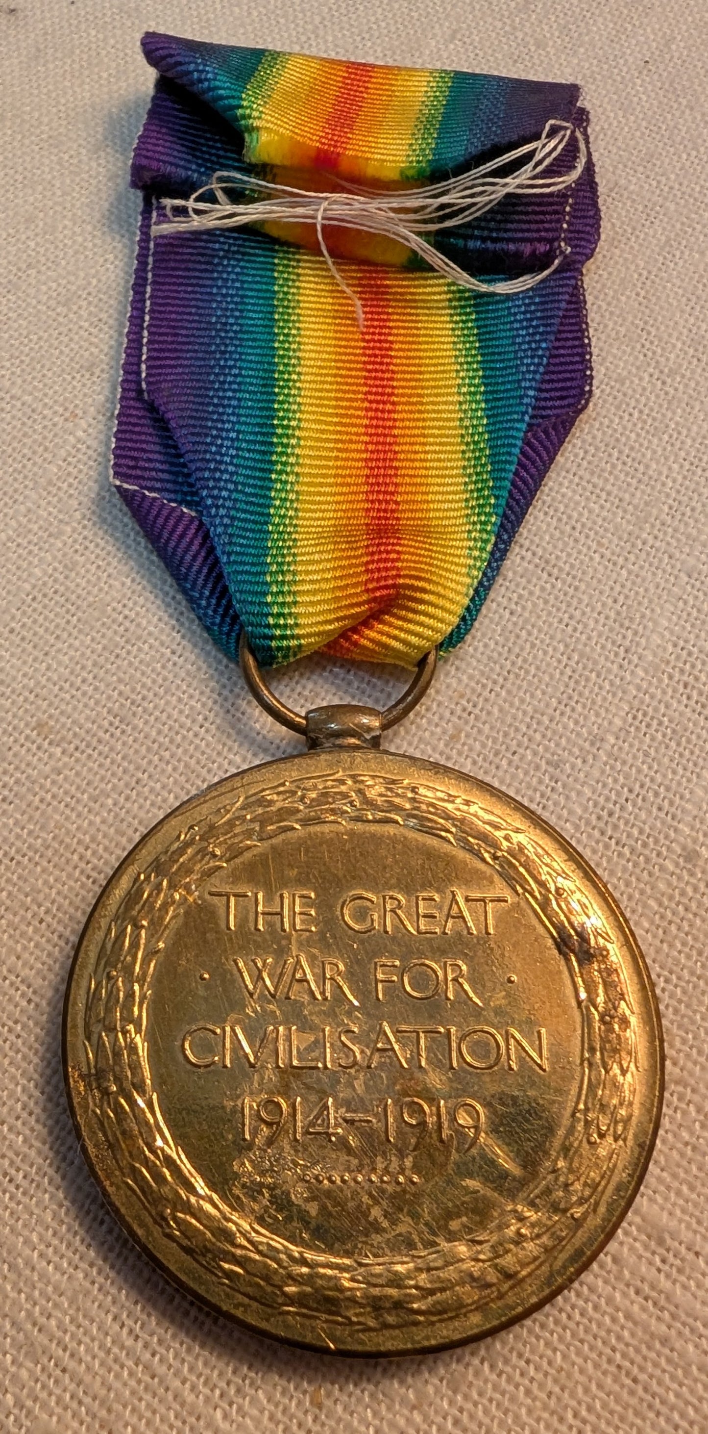 WW1-Victory medal Frank E Hodgetts Royal Engineers