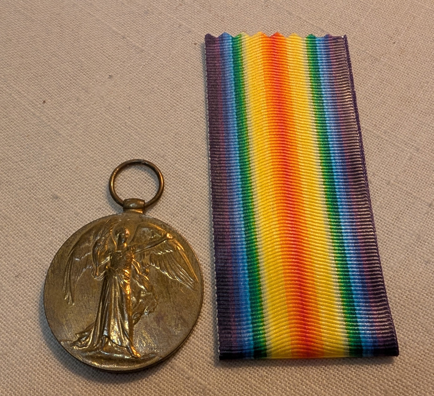 WW1-Victory Medal Charles Burn 31901 DA R N.R.