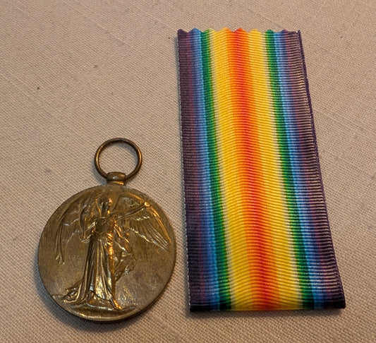 WW1-Victory Medal Charles Burn 31901 DA R N.R.