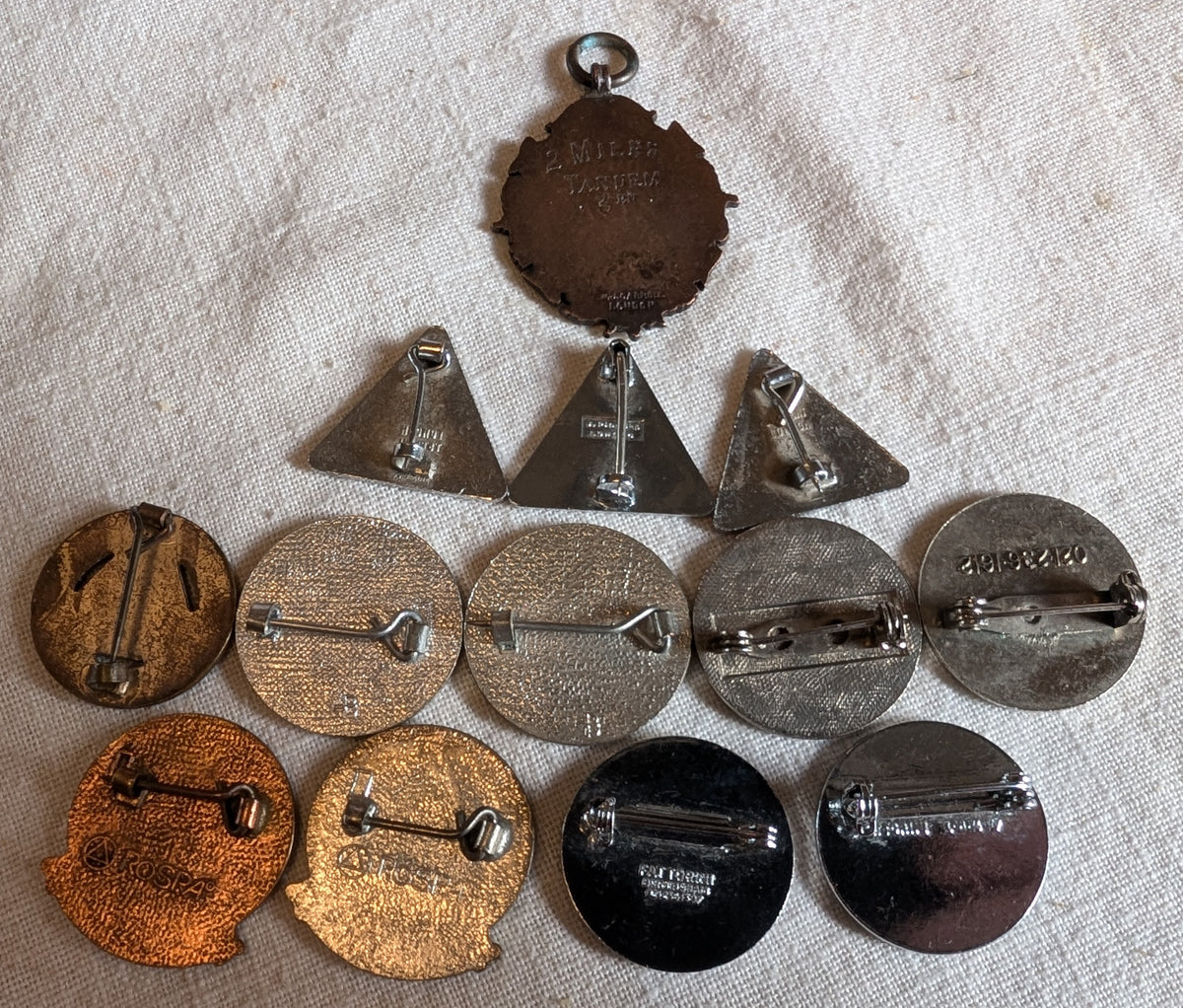 Motorized Safe driving & Cycling awards badges Medal