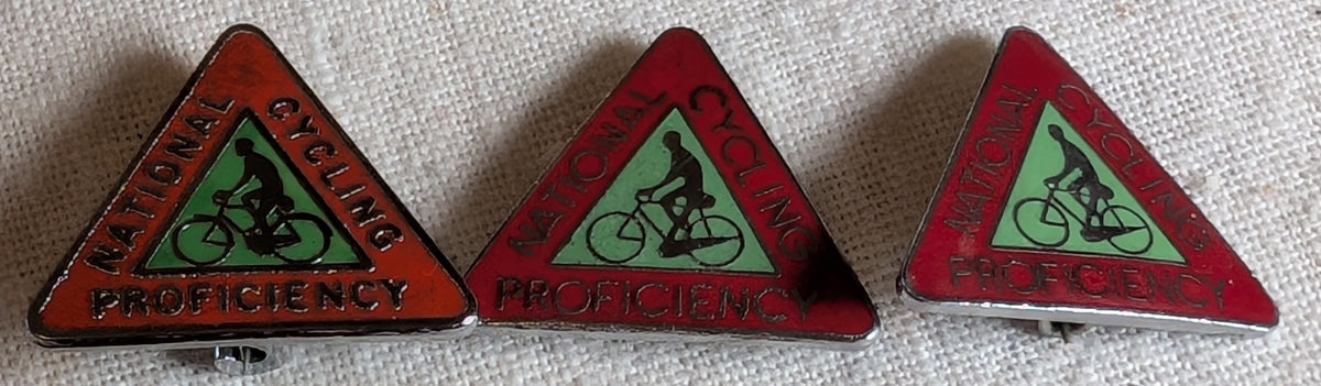 Motorized Safe driving & Cycling awards badges Medal
