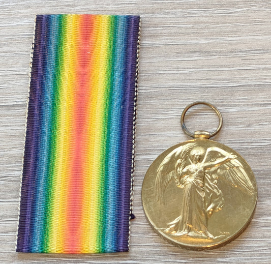 WW1 Victory Medal Serjeant Atack