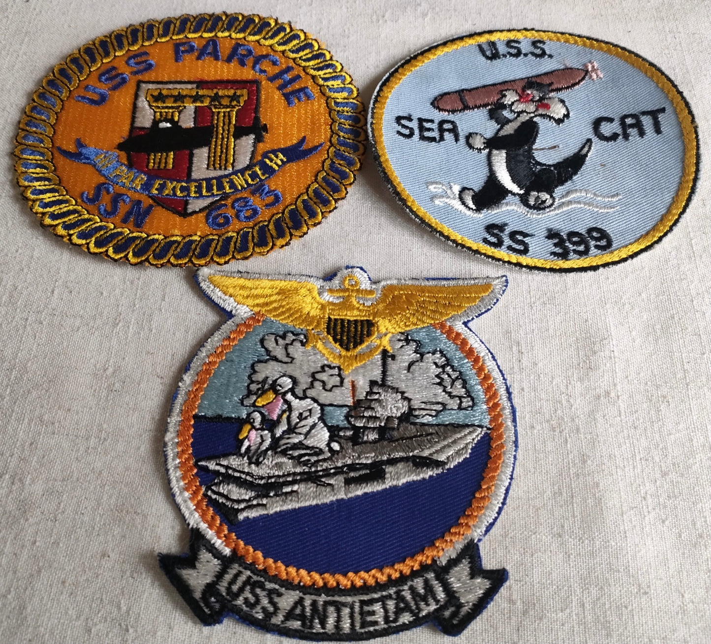 United States Navy-Vintage embroidered patches