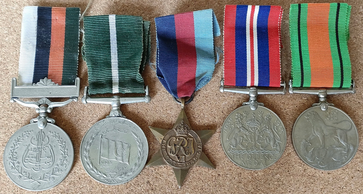 Pakistan George VI medal group