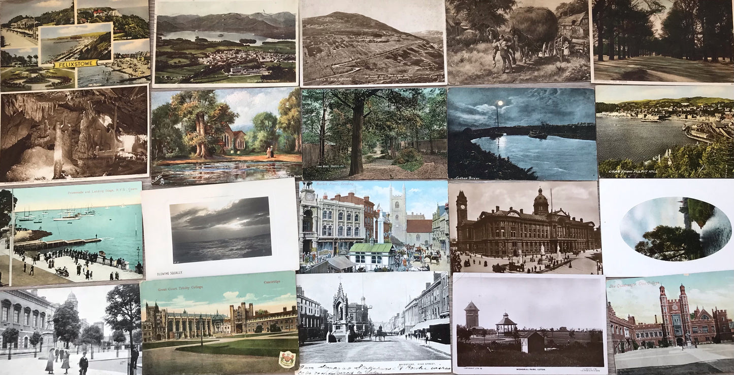 Edwardian postcard collection