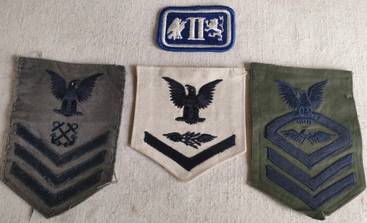 WW2-United States Navy & Army Military insignia