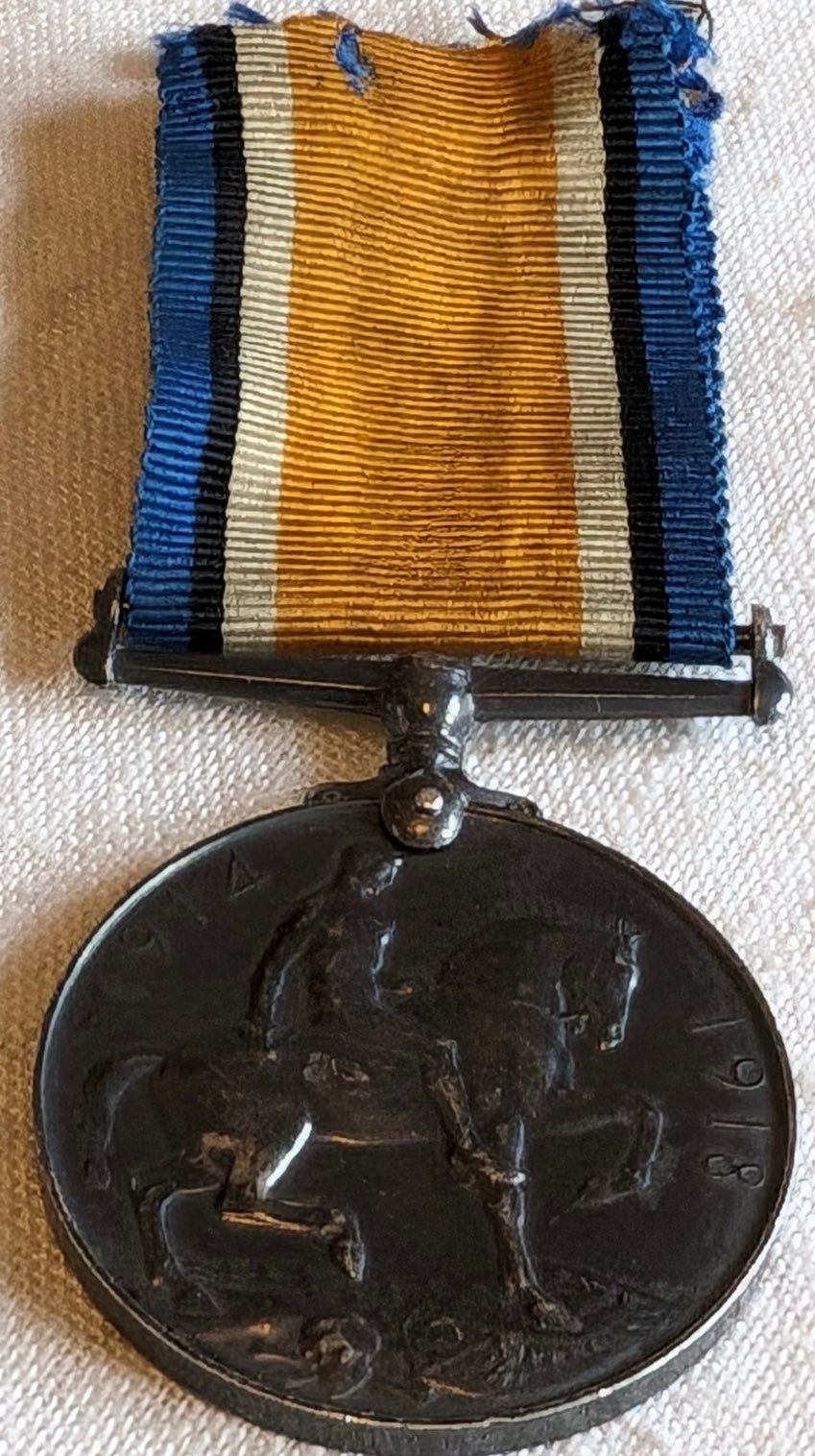 WW1-1914/1918 Medal-Pte Ernest Gill 014895-Army Ordnance Corps