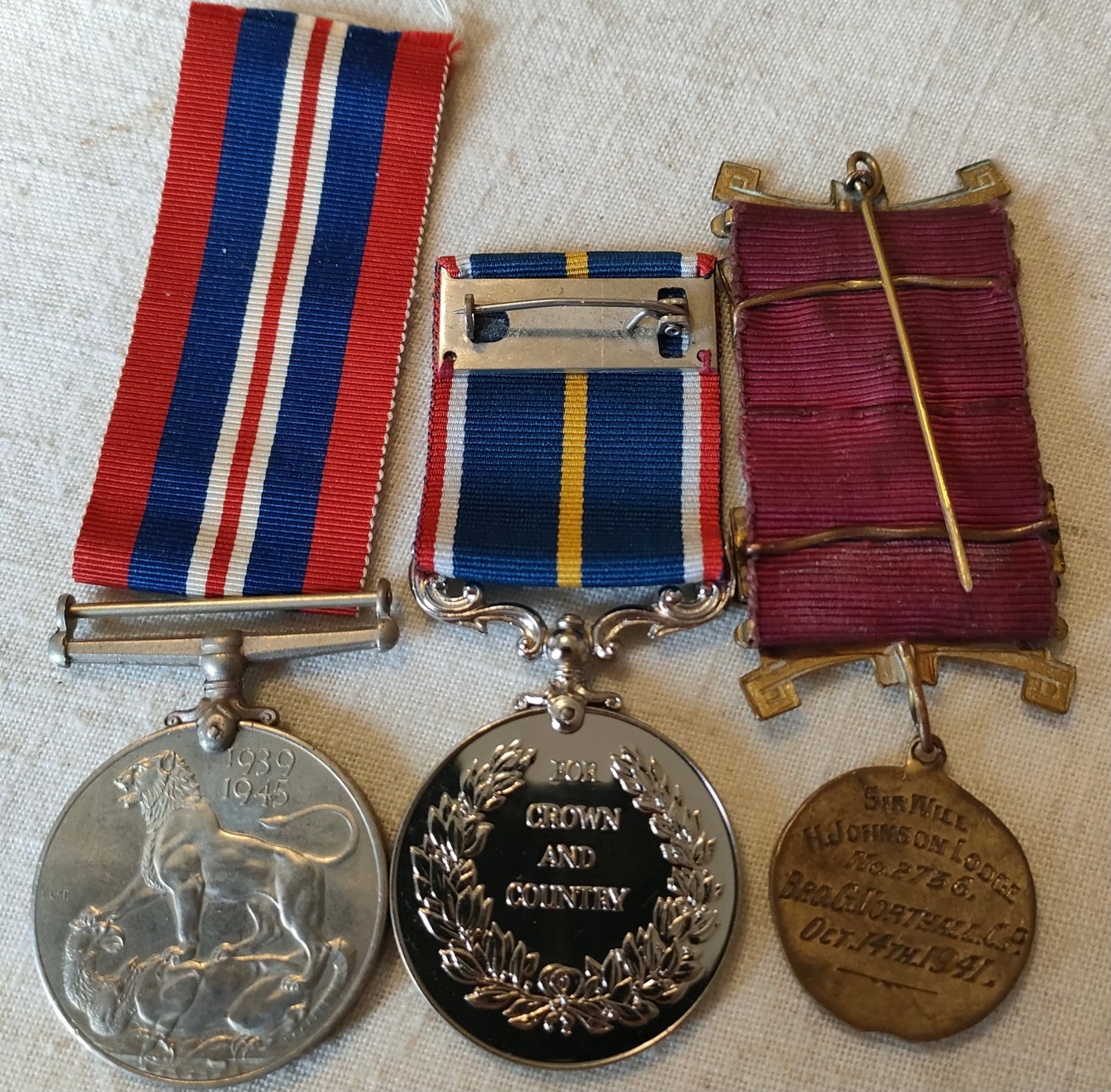 WW2-Medals & campaign certificate