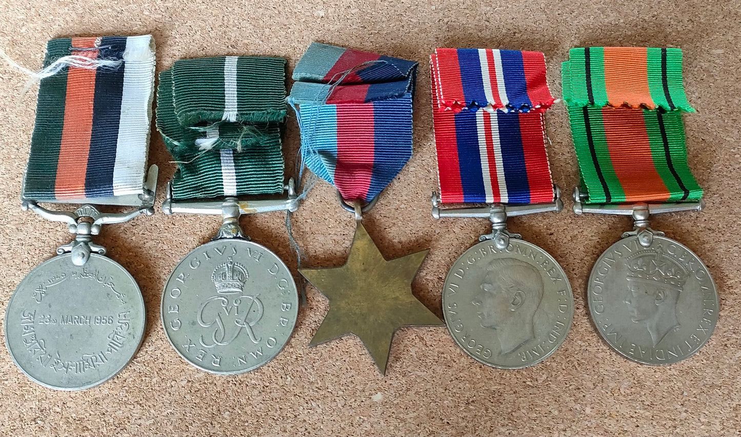 Pakistan George VI medal group