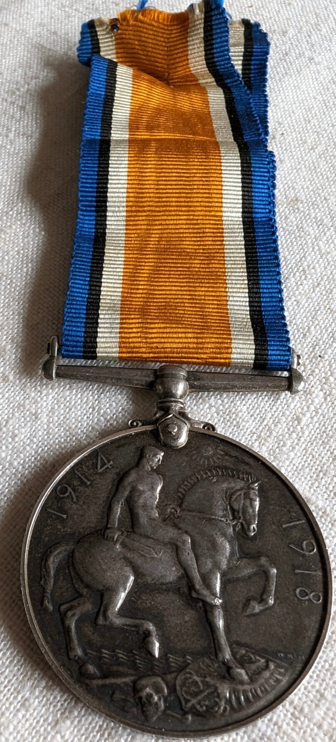 WW1-1914/1918 Medal 13 London Regiment-Pte Sydney Yate 6477