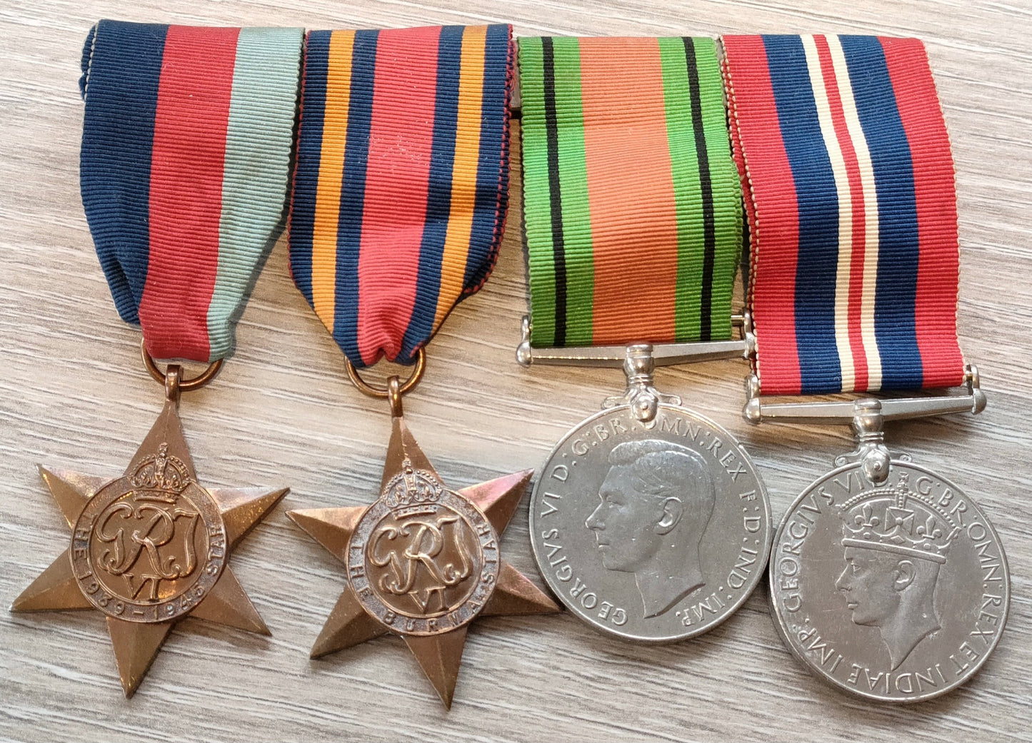 WW2- Late issue medal group & Imperial service medal