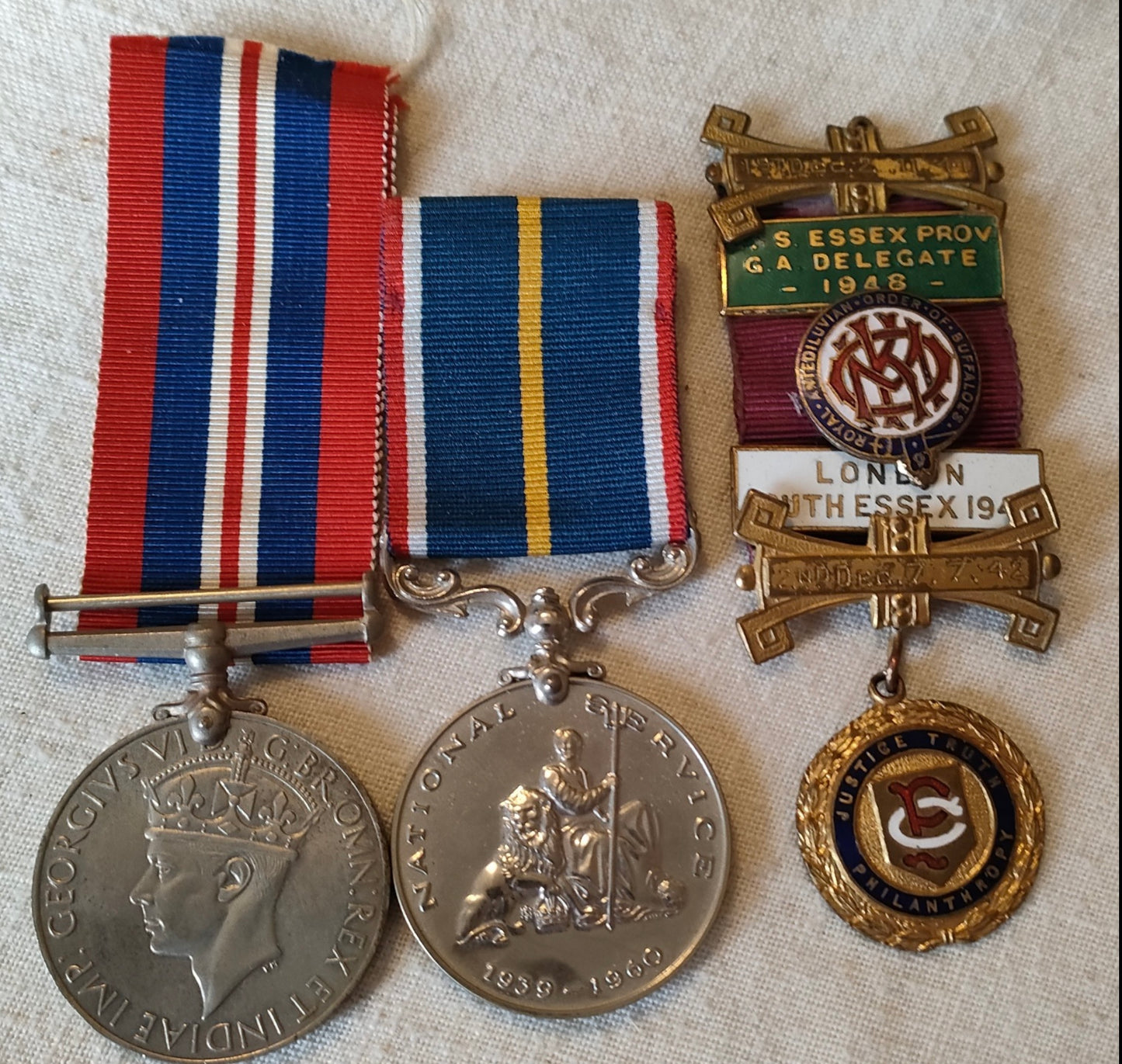 WW2-Medals & campaign certificate