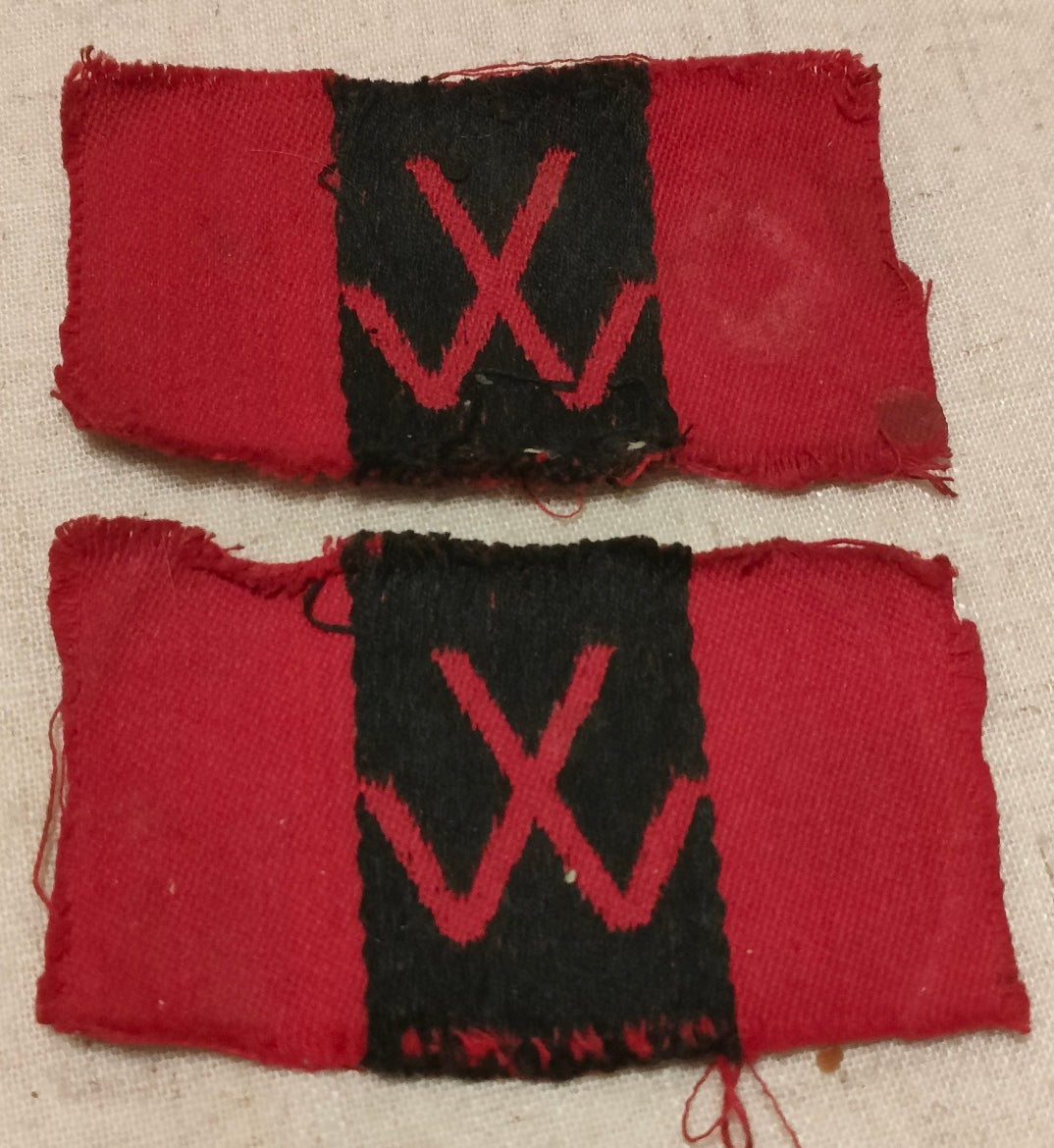 WW2-15th Indian Corps Formation Sign badges