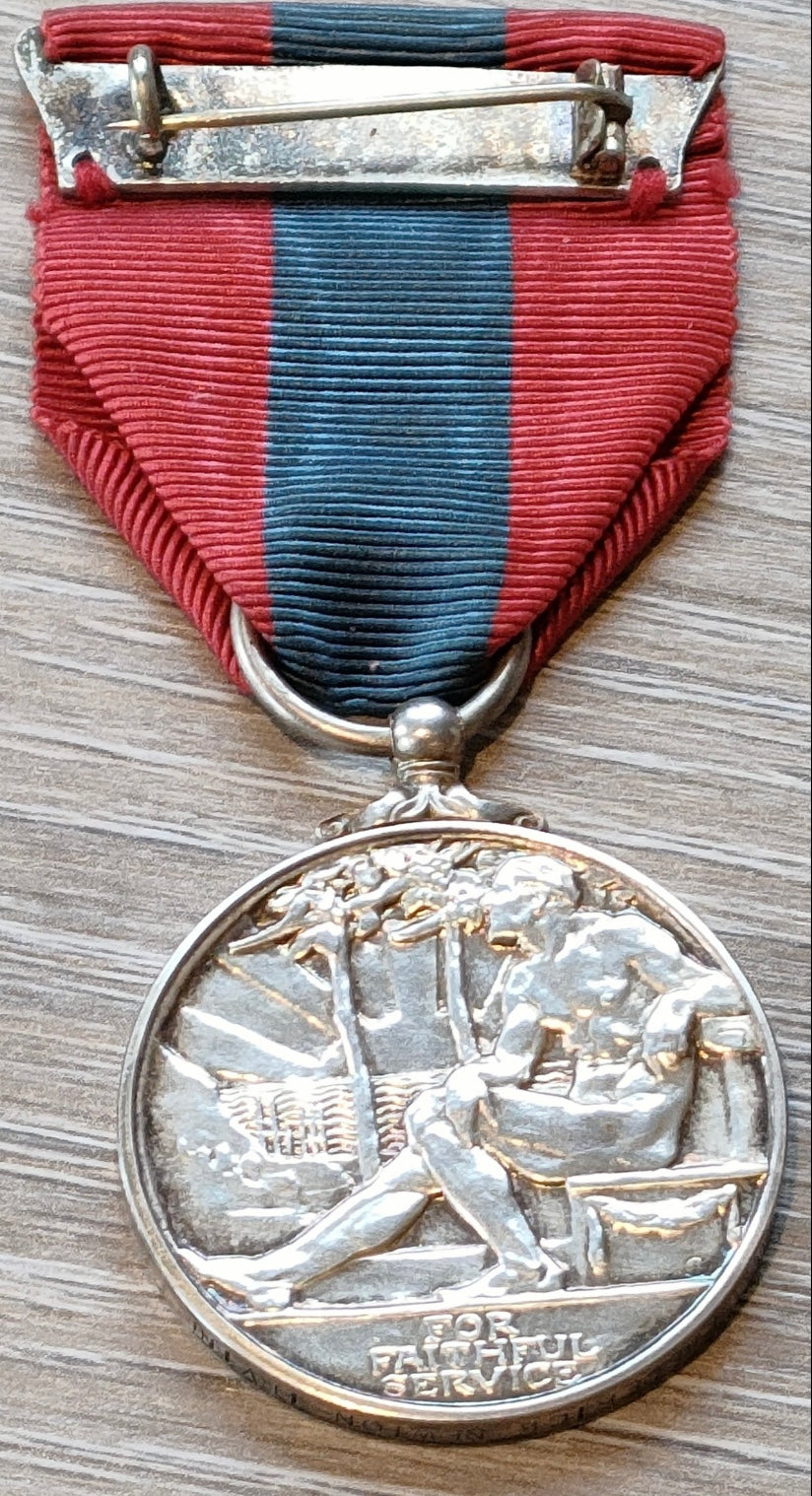 WW2- Late issue medal group & Imperial service medal