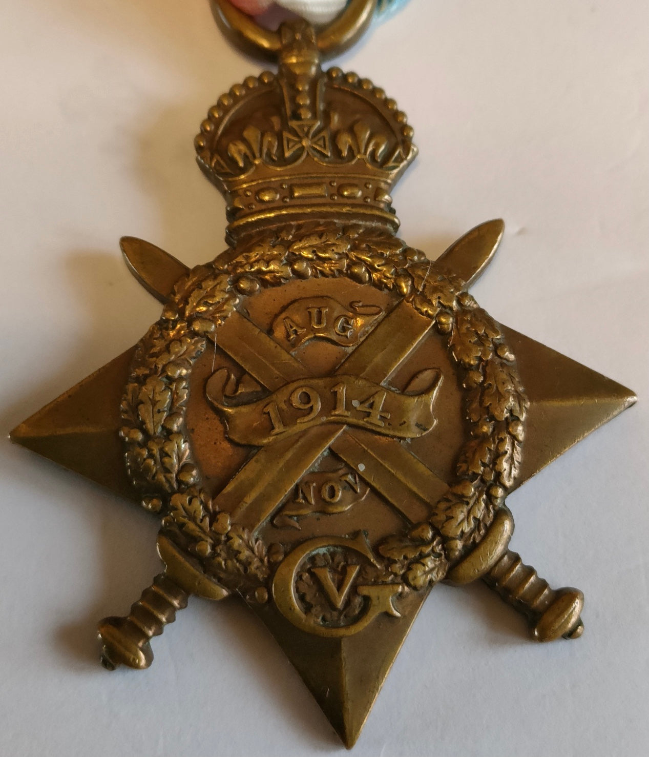 WW1-Medal pair/Mons Star Military Foot Police lance corporal Joseph Hawkes 1036