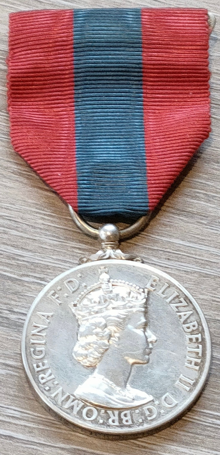 WW2- Late issue medal group & Imperial service medal