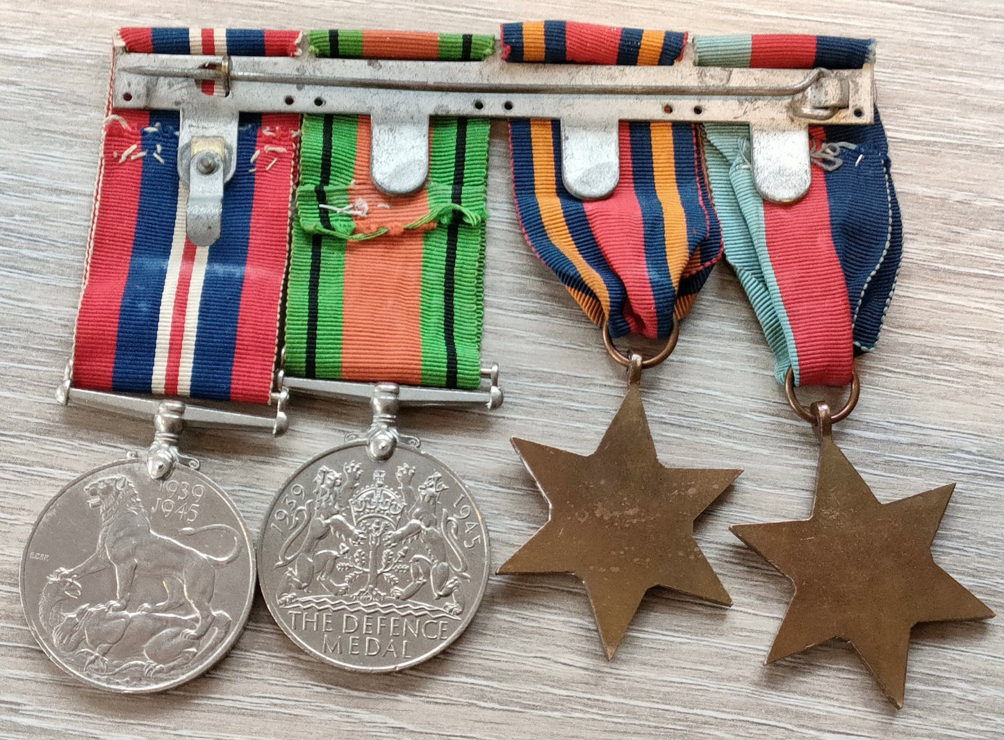 WW2- Late issue medal group & Imperial service medal