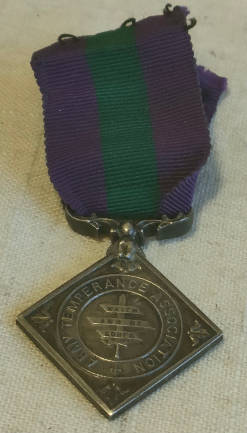 WW1-Navy/Army Temperance medals