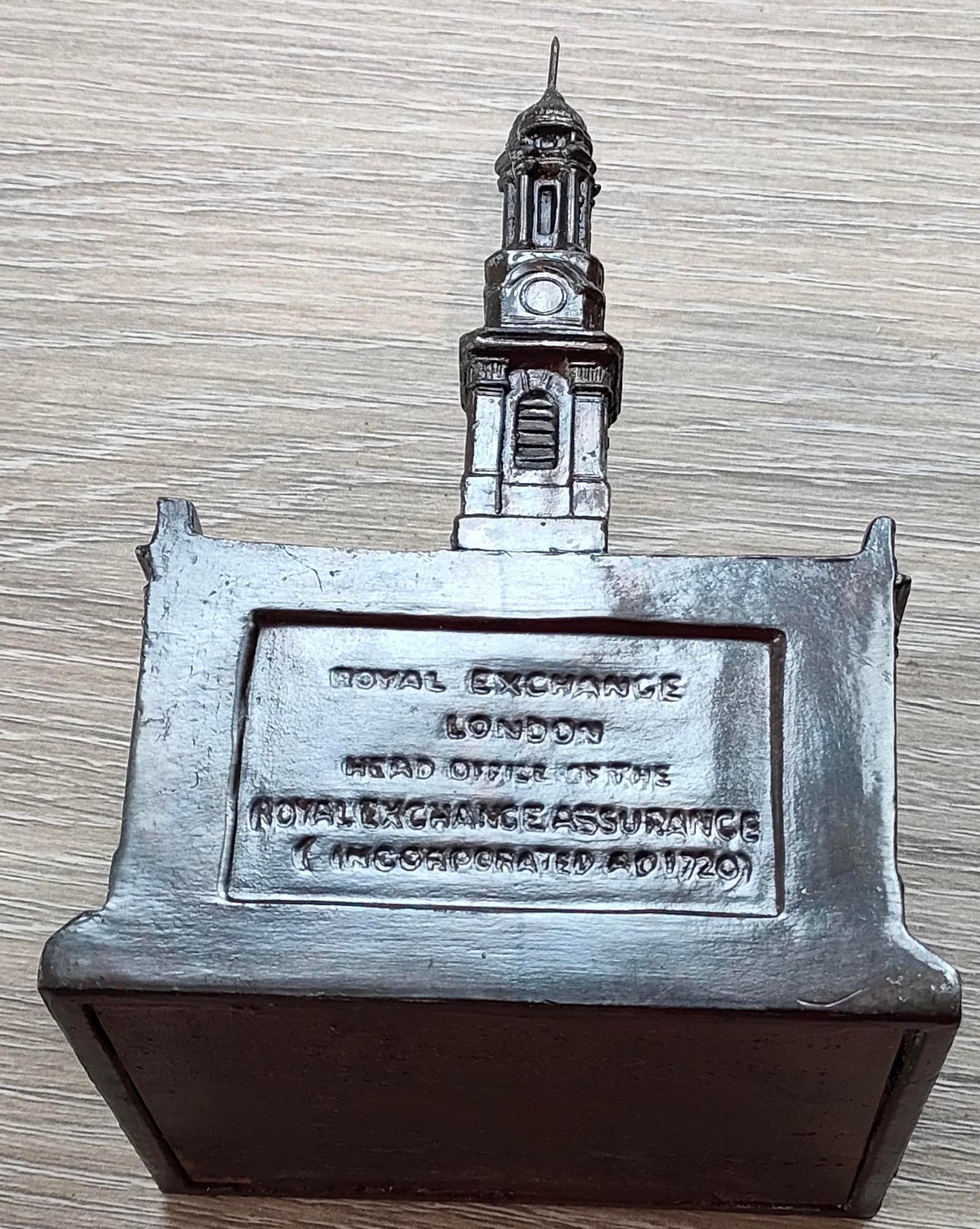 Royal Exchange souvenir inkwell